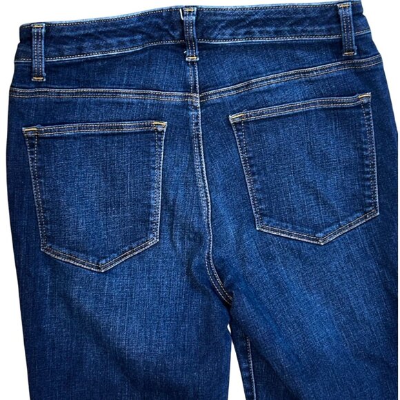 Talbots Flawless High-Rise Straight-Leg Jeans in Dark Wash size 6 - Picture 6 of 6